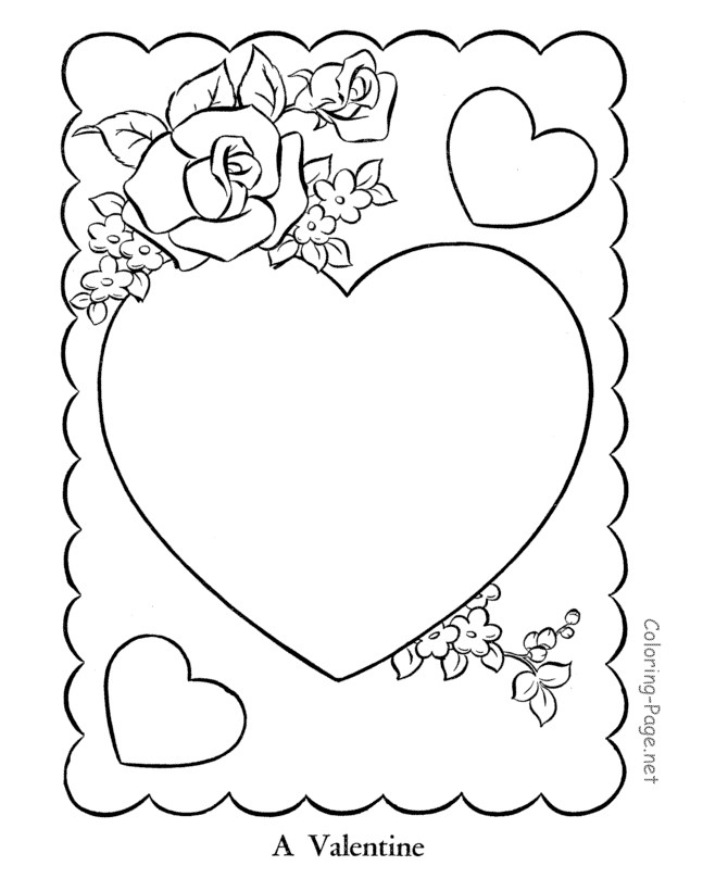 Print Your Own Coloring Book
 Valentine Coloring Pages Make Your Own