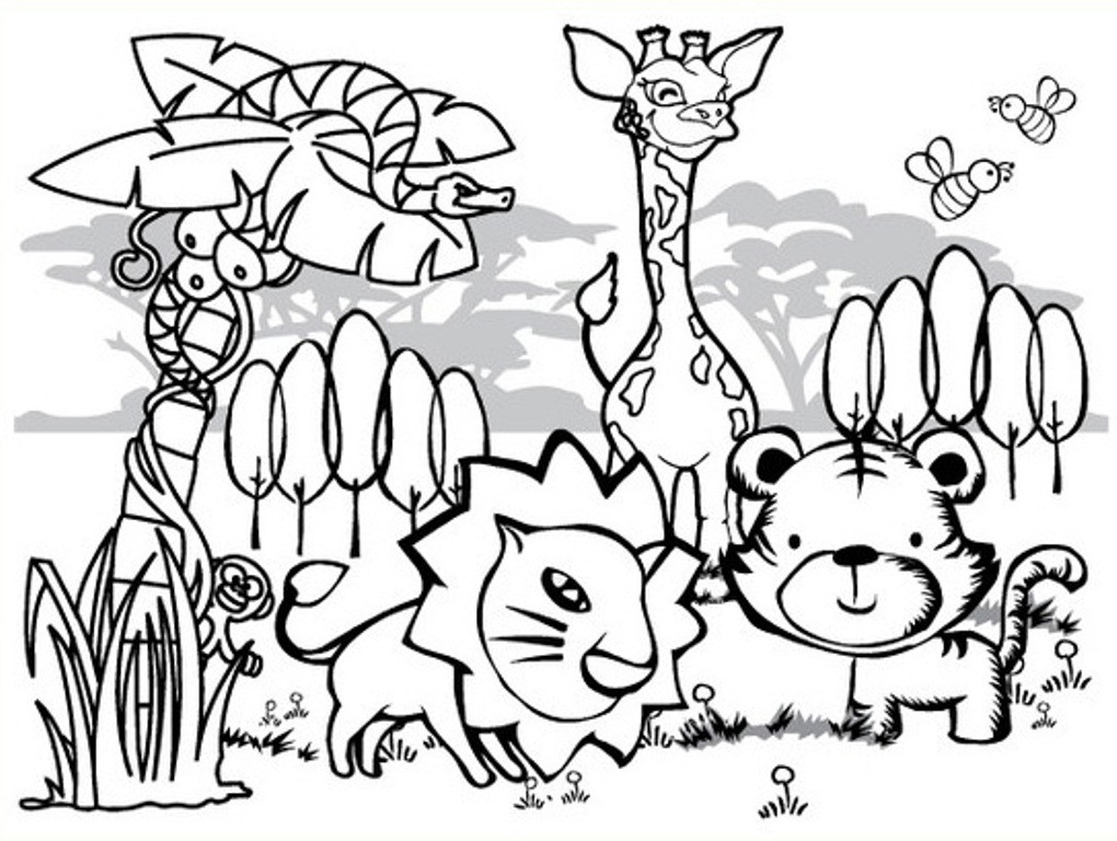 Printable Animal Coloring Pages
 Animal Coloring Pages Bestofcoloring