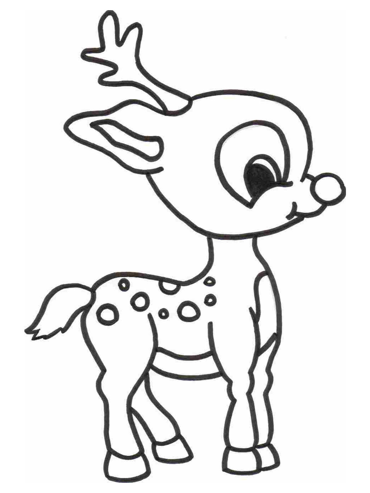 Printable Animal Coloring Pages
 Baby Animal Coloring Pages
