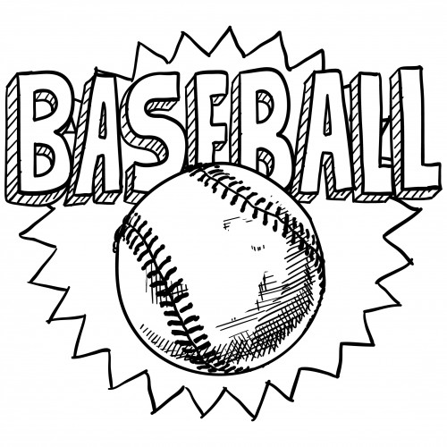 Printable Baseball Coloring Pages
 Free Printable Baseball Coloring Pages for Kids Best