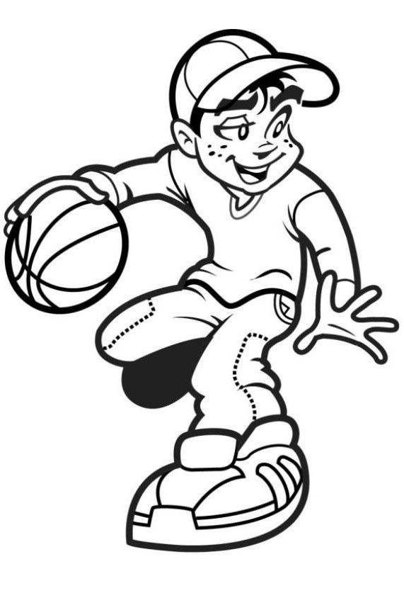 Printable Basketball Coloring Pages
 Top 20 Free Printable Basketball Coloring Pages line
