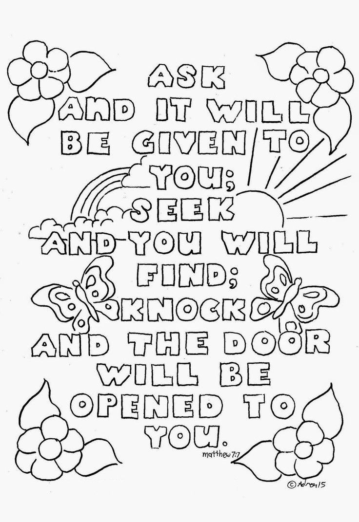 Printable Bible Coloring Pages
 Top 10 Free Printable Bible Verse Coloring Pages line