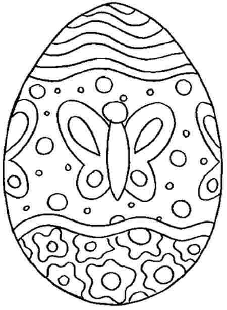 Printable Boys Easter Coloring Pages
 Coloring Pages Easter Egg Printable For Girls & Boys