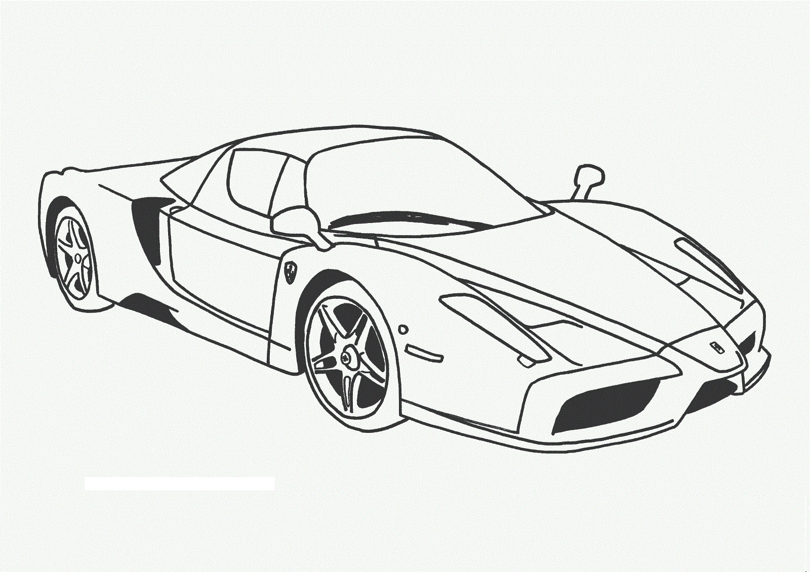 Printable Cars Coloring Pages
 Free Printable Race Car Coloring Pages For Kids