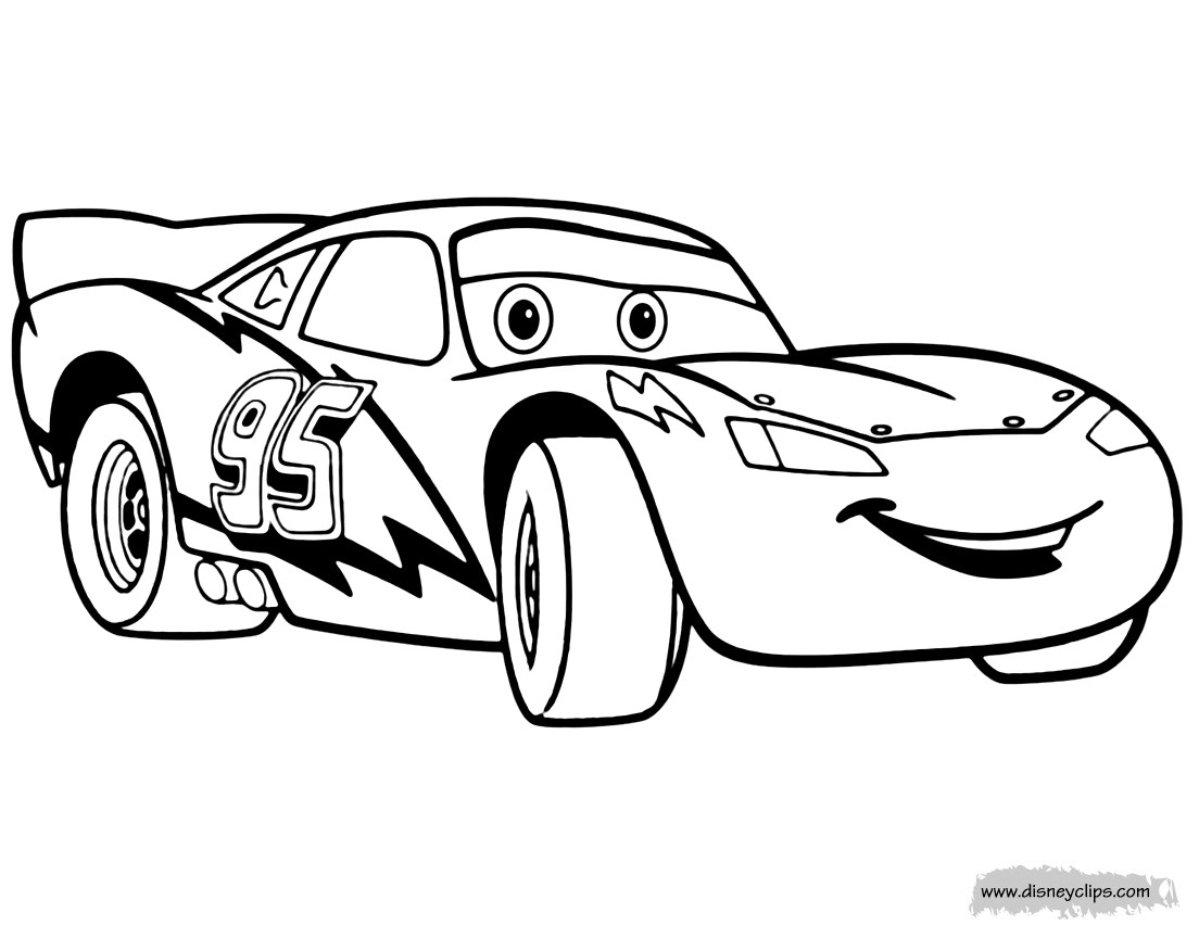 Printable Cars Coloring Pages
 Disney Pixar s Cars Coloring Pages