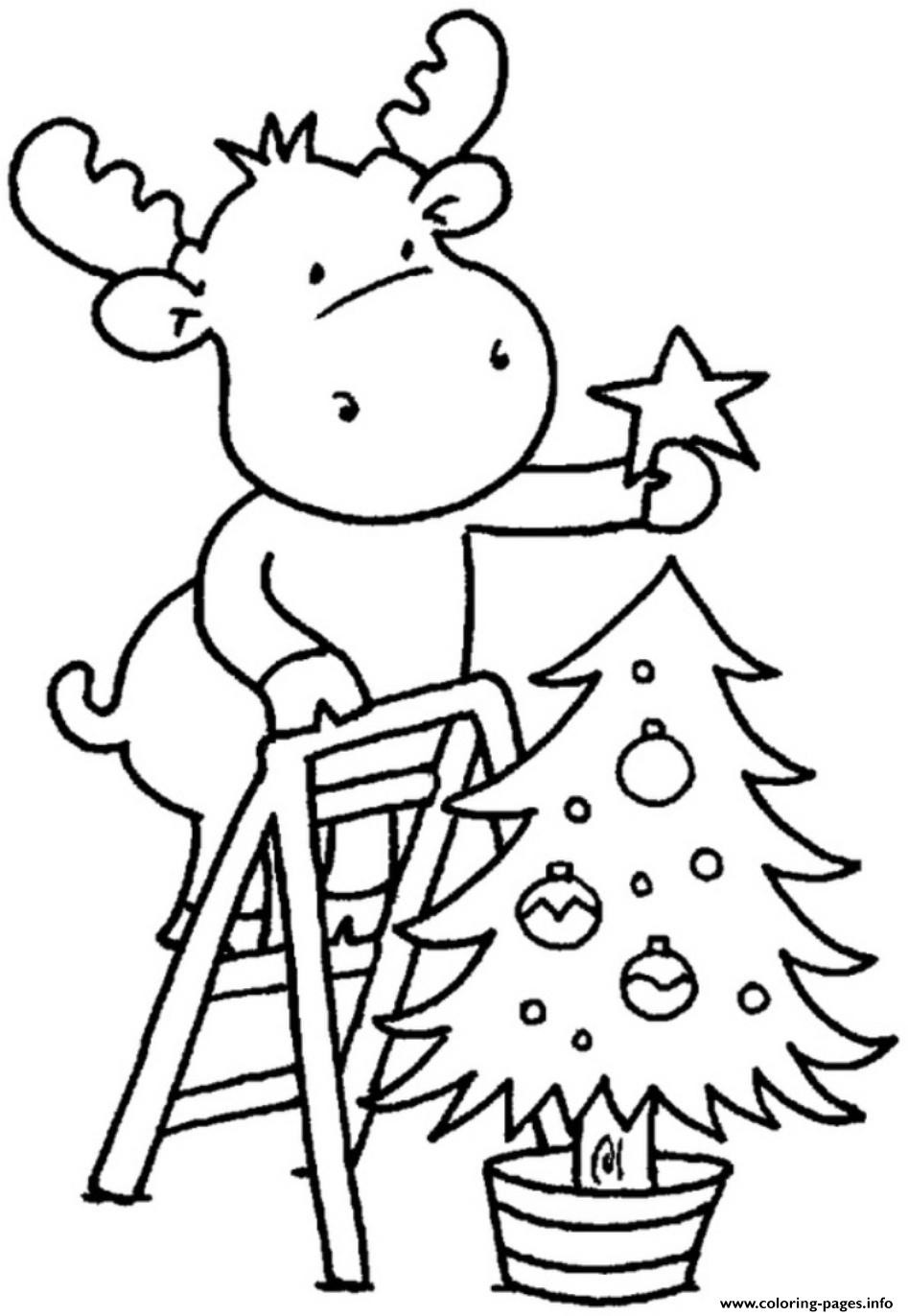 Printable Christmas Trees Coloring Pages Toddler
 Christmas Tree For Children Coloring Pages Printable