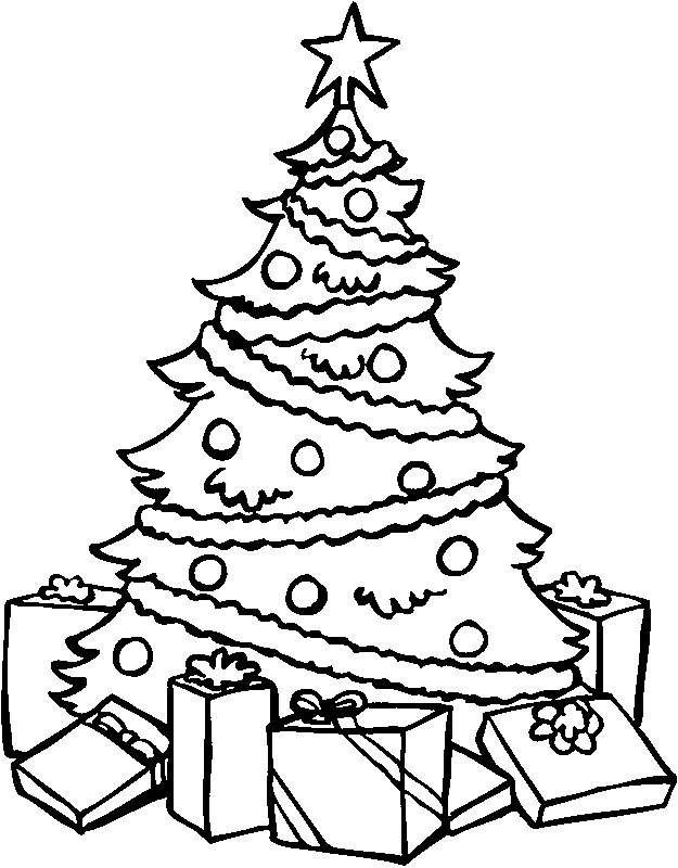 Printable Christmas Trees Coloring Pages Toddler
 Coloring Pages Christmas Trees Coloring Home