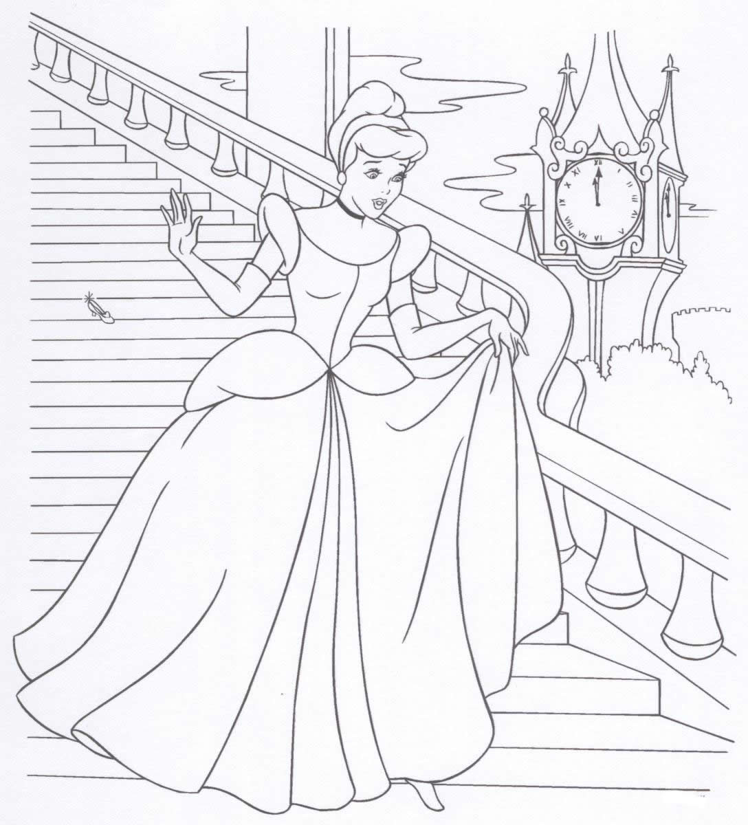 Printable Coloring Book Pages
 Barbie Coloring Pages
