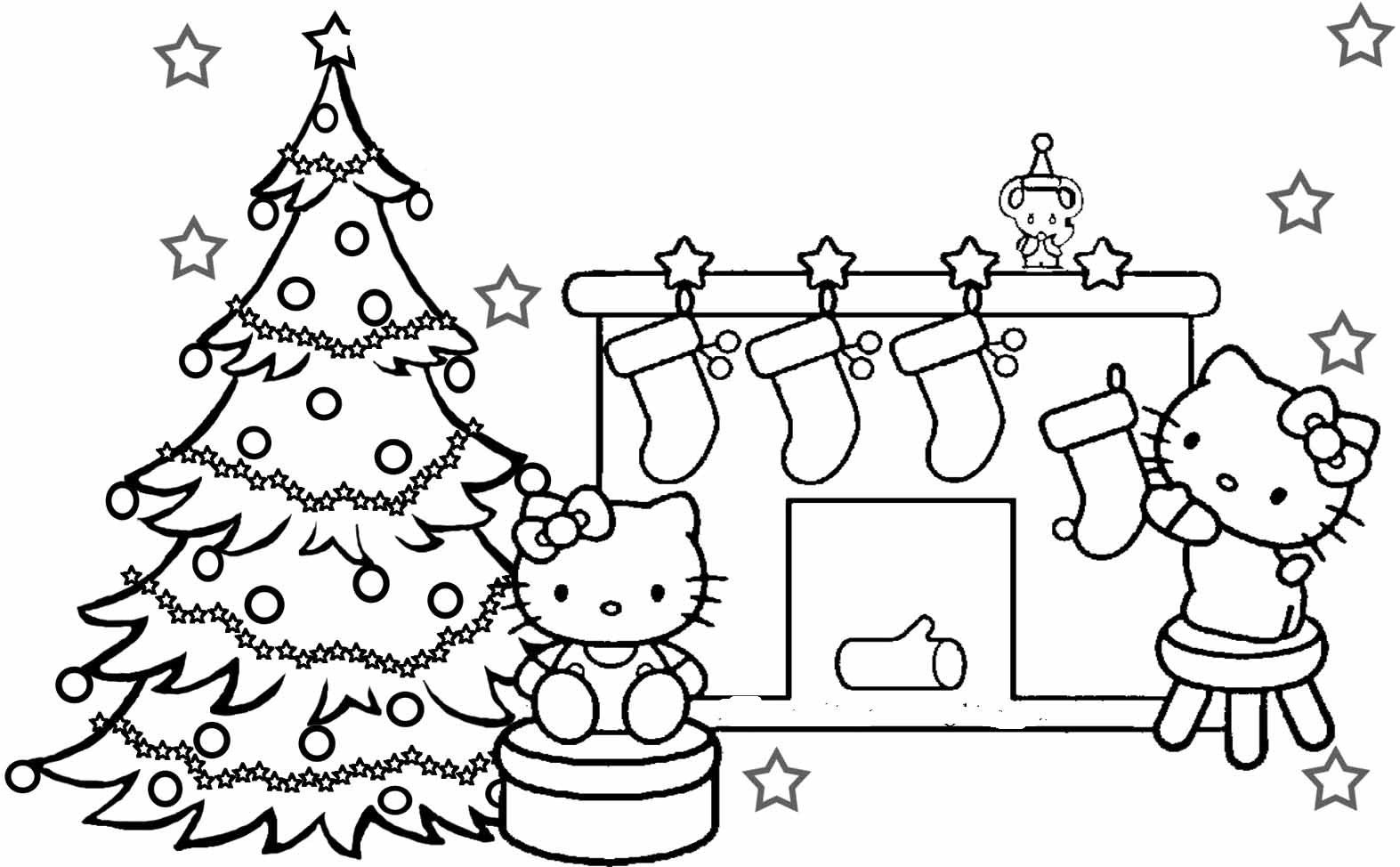 Printable Coloring Pages Christmas
 Christmas Coloring Pages For Kids Printable Coloring Home