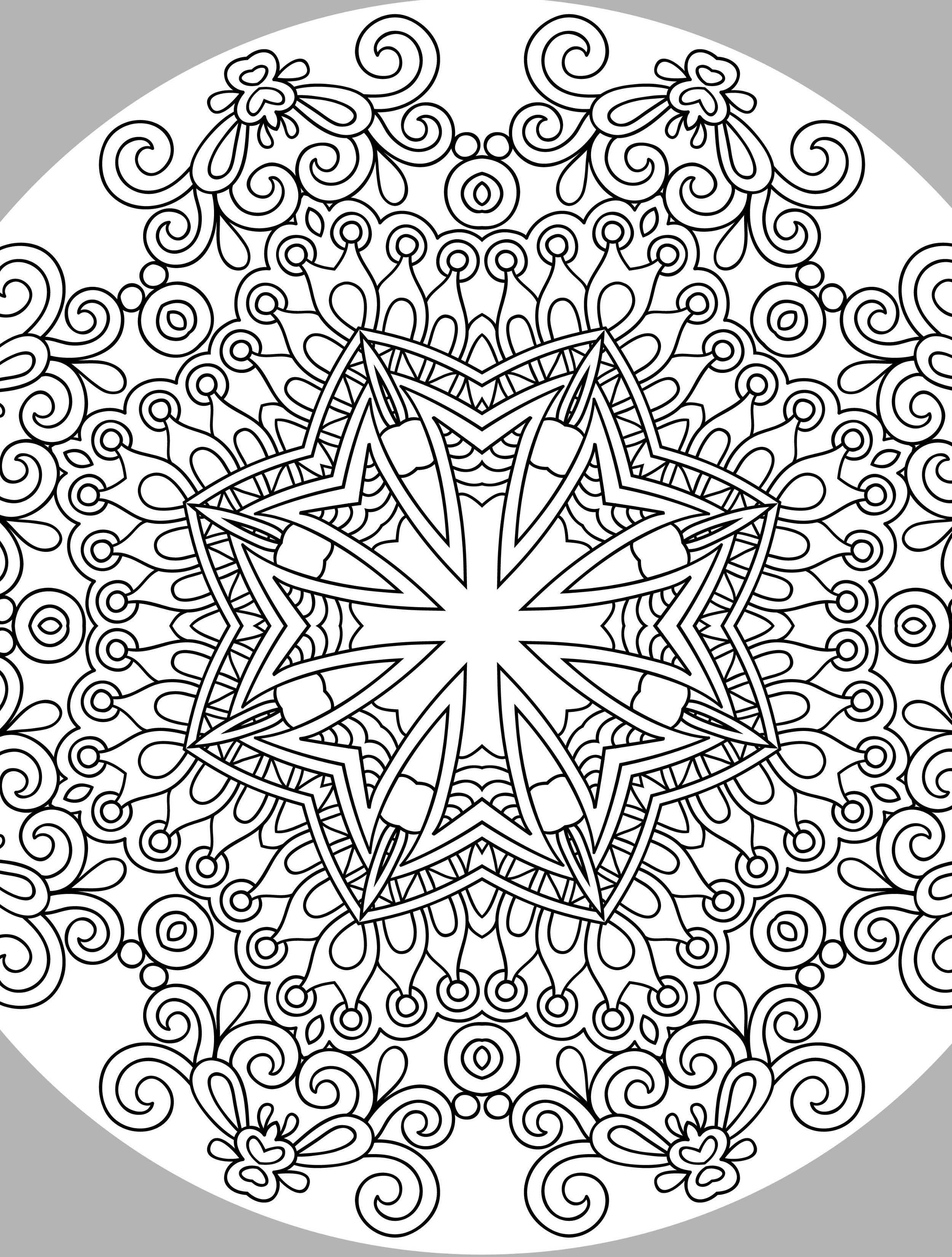 Printable Coloring Pages Christmas
 10 Free Printable Holiday Adult Coloring Pages