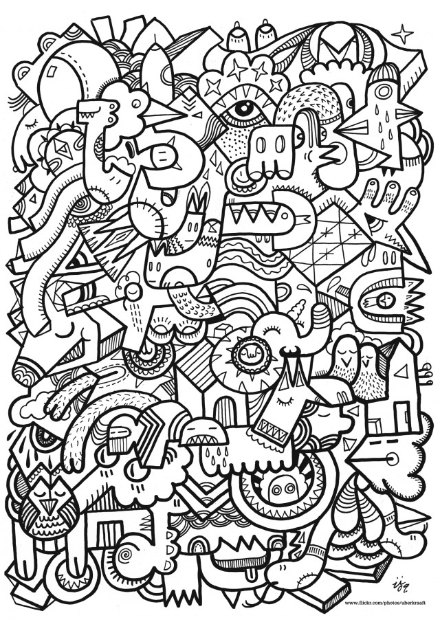 Printable Coloring Pages For Adults Patterns
 Pattern Coloring Pages For Adults Coloring Home