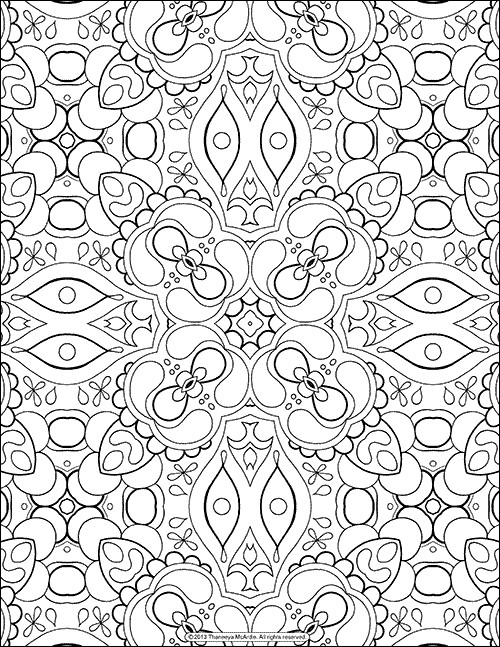 Printable Coloring Pages For Adults Patterns
 Free Adult Coloring Pages Detailed Printable Coloring