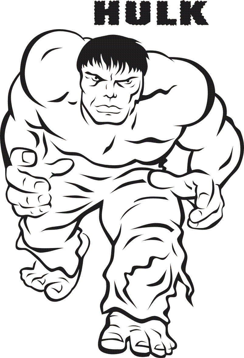 Printable Coloring Pages For Boys Pdf
 Free Printable Hulk Coloring Pages For Kids