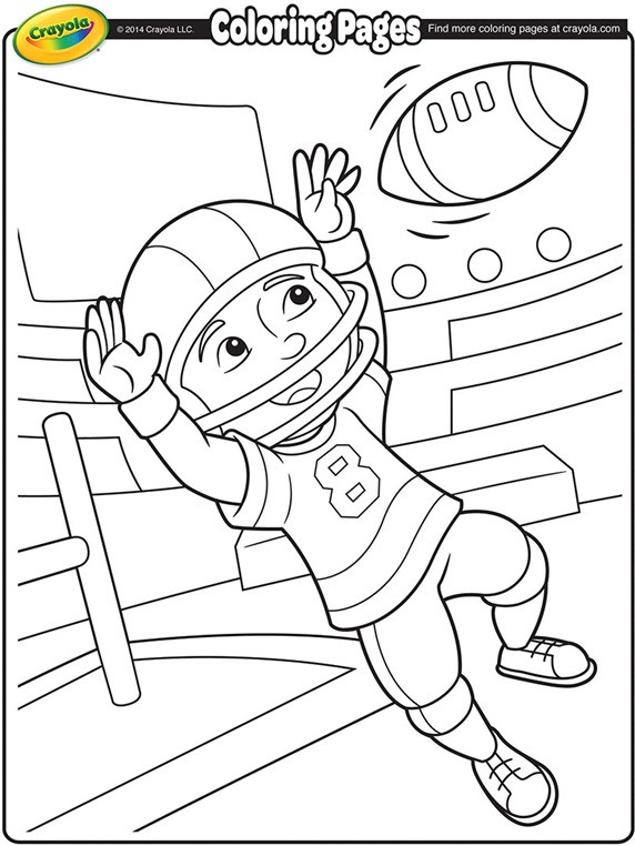 Printable Coloring Pages For Boys Soccer
 Football Star