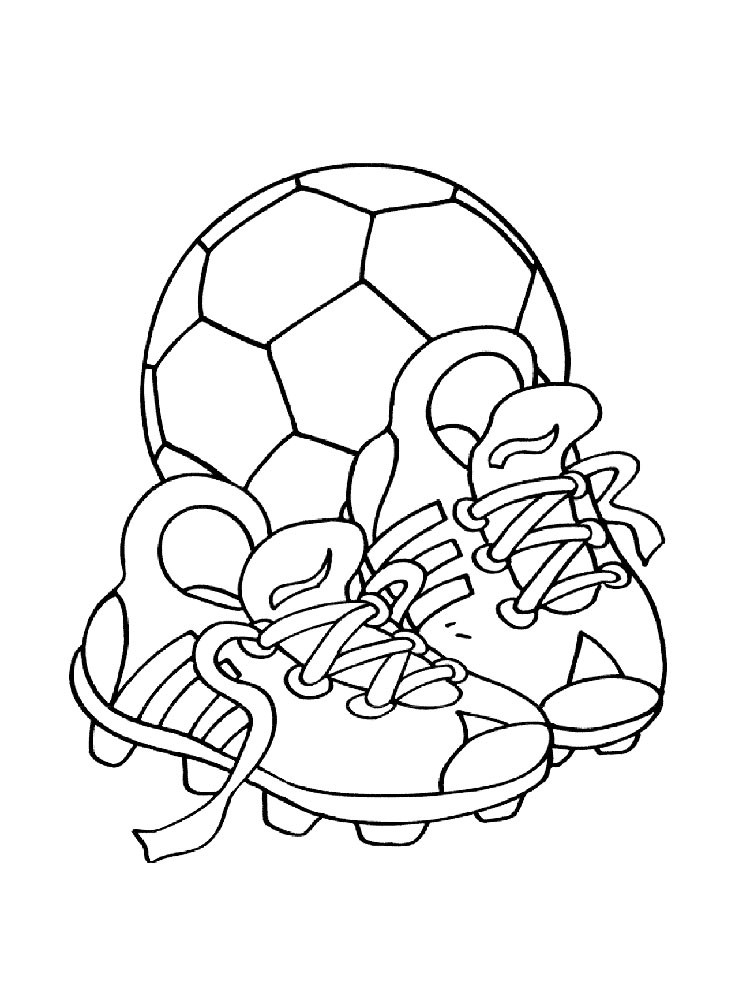 Printable Coloring Pages For Boys Soccer
 Soccer Ball coloring pages Free Printable Soccer Ball
