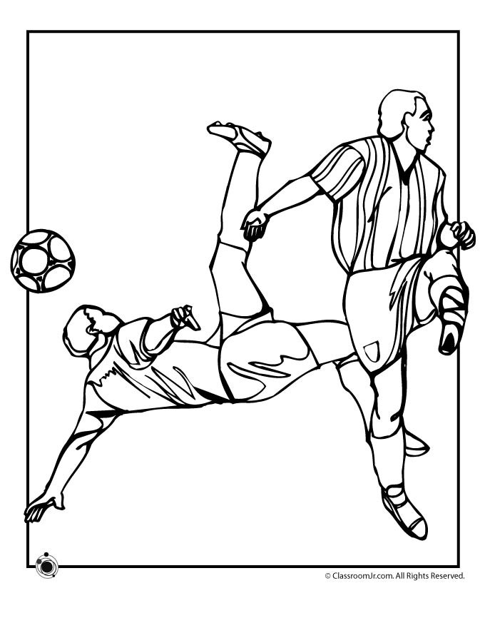 Printable Coloring Pages For Boys Soccre
 Soccer Coloring Pages For Kids Coloring Home