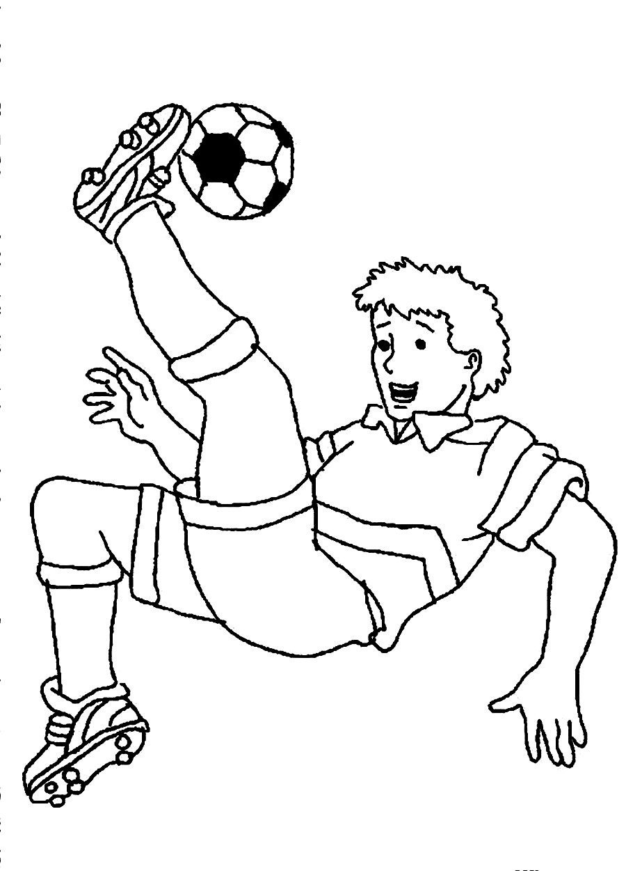 Printable Coloring Pages For Boys Soccre
 Free Printable Soccer Coloring Pages For Kids