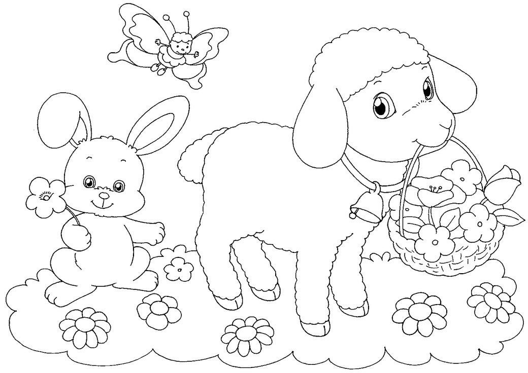 Printable Coloring Pages For Easter
 Free Easter Colouring Pages The Organised Housewife