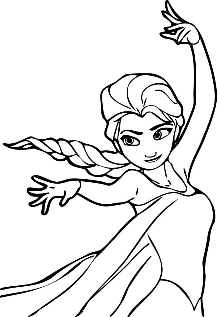 Printable Coloring Pages For Toddlers Free
 Free Printable Elsa Coloring Pages for Kids Best