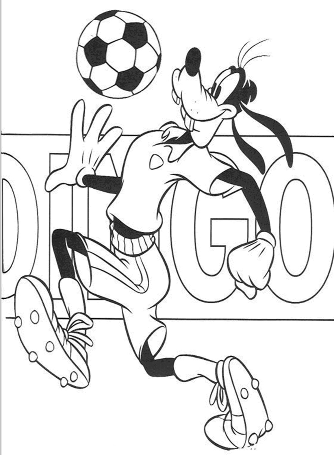 Printable Coloring Pages For Toddlers Free
 Free Printable Goofy Coloring Pages For Kids