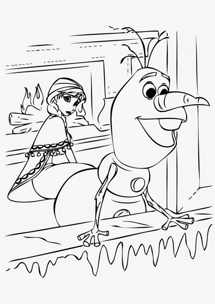 Printable Coloring Pages Frozen
 Frozens Olaf Coloring Pages Best Coloring Pages For Kids