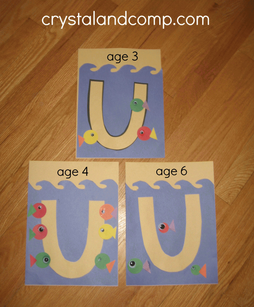 Printable Crafts For Preschoolers
 Letter of the Week U Preschool Craft