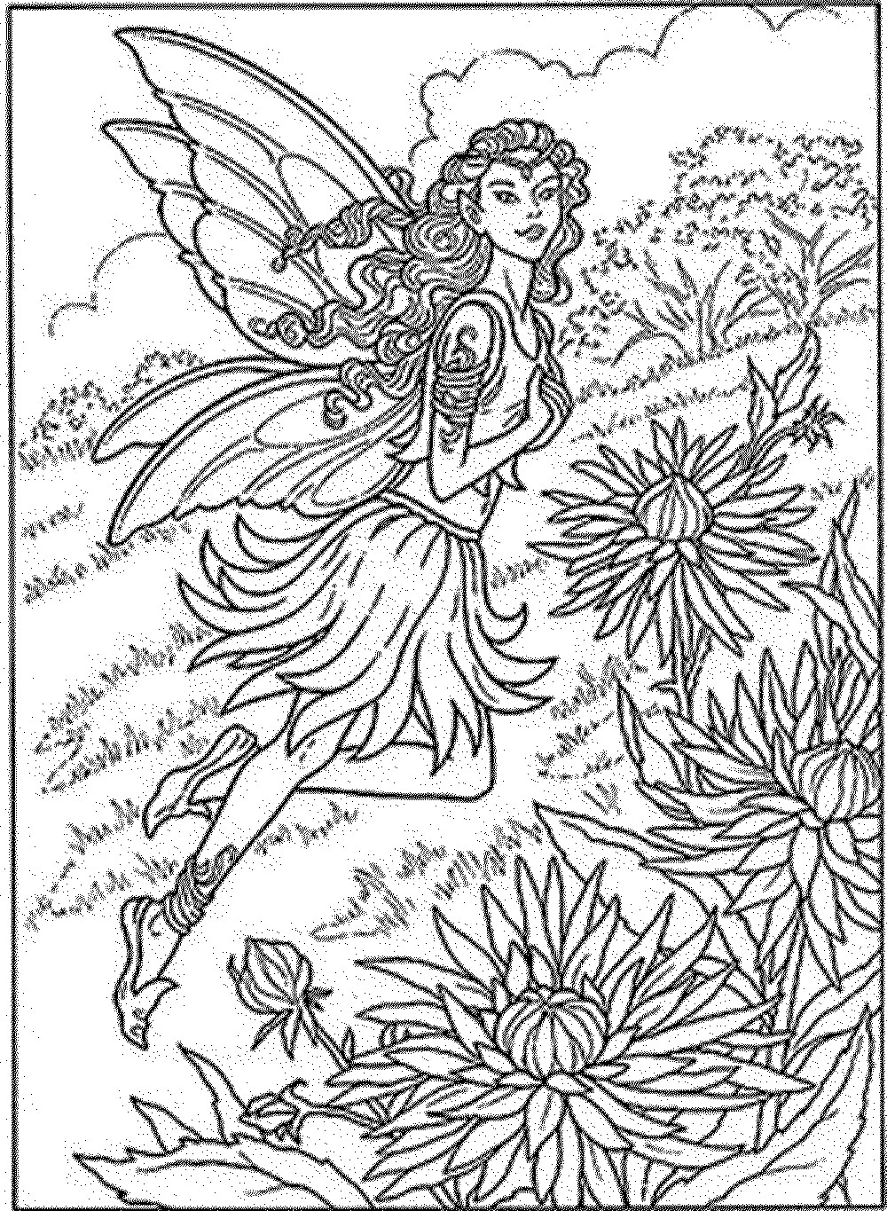 Printable Fairy Coloring Pages For Adults
 Intricate Coloring Pages For Adults Coloring Home