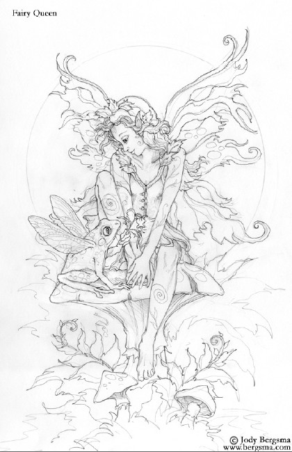 Printable Fairy Coloring Pages For Adults
 Enchanted Designs Fairy & Mermaid Blog Free Fairy