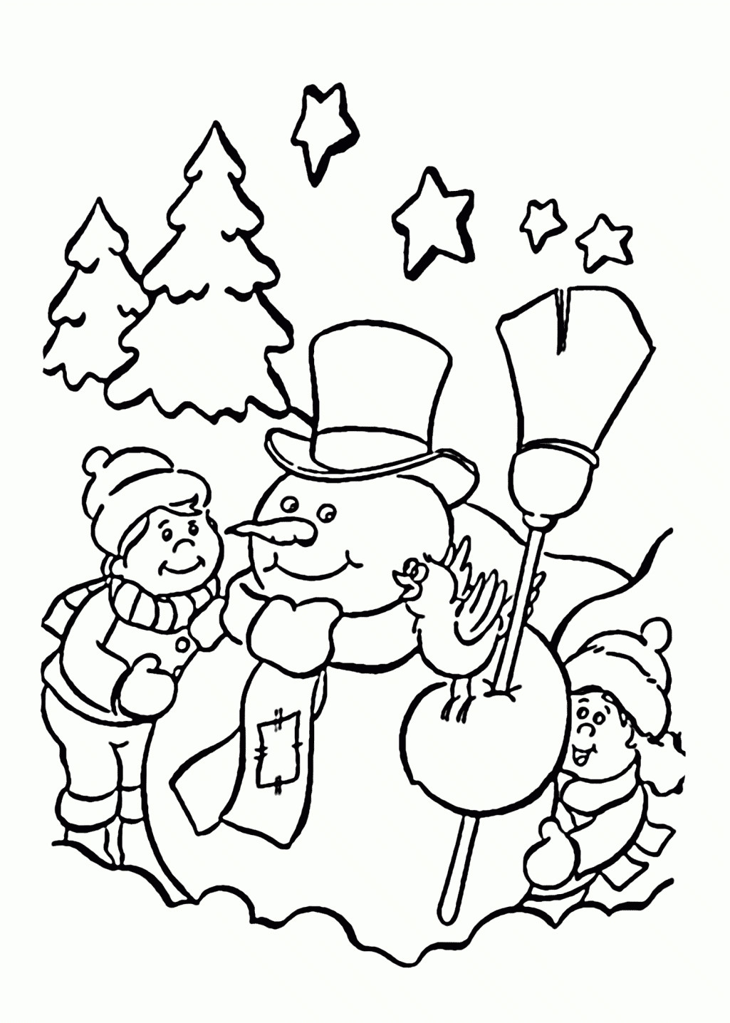 Printable Holiday Coloring Pages
 Happy Holidays Coloring Pages Printable Coloring Home