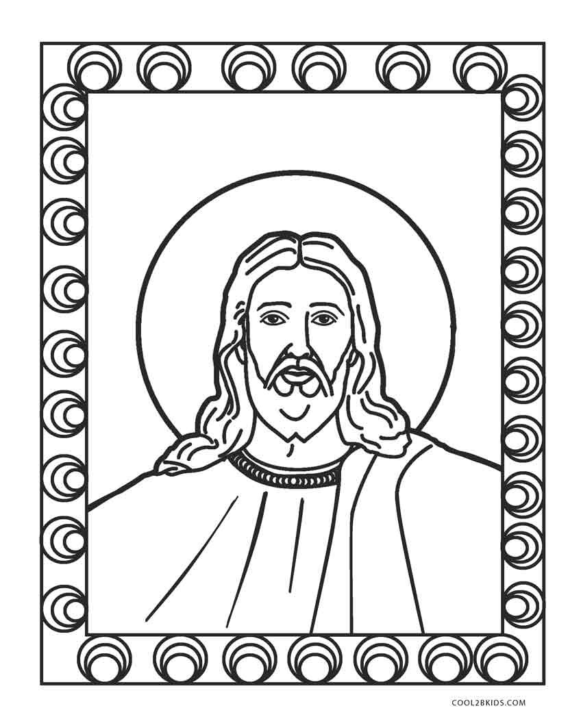 Printable Jesus Coloring Pages
 Free Printable Jesus Coloring Pages For Kids