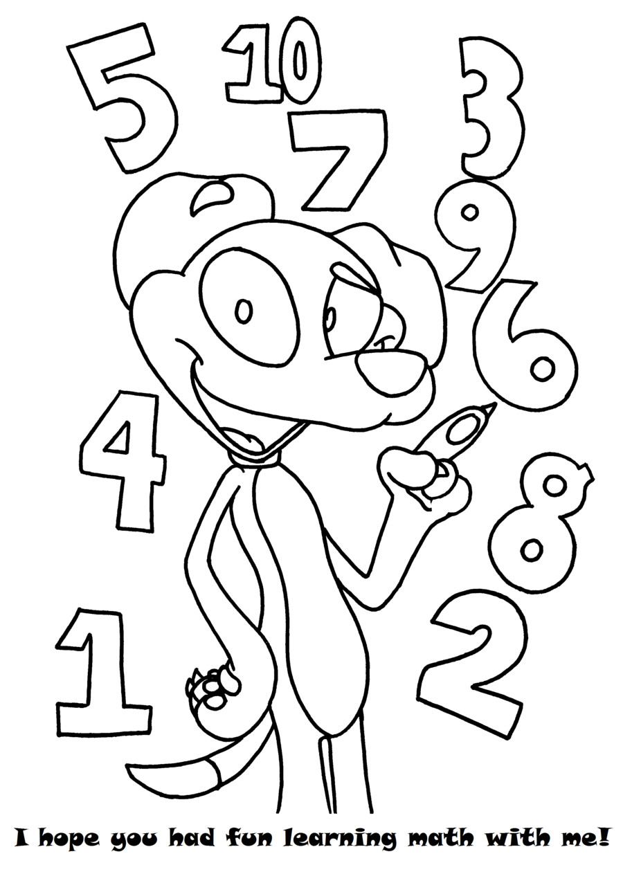 Printable Math Coloring Sheets
 Free Printable Math Coloring Pages for Kids Best