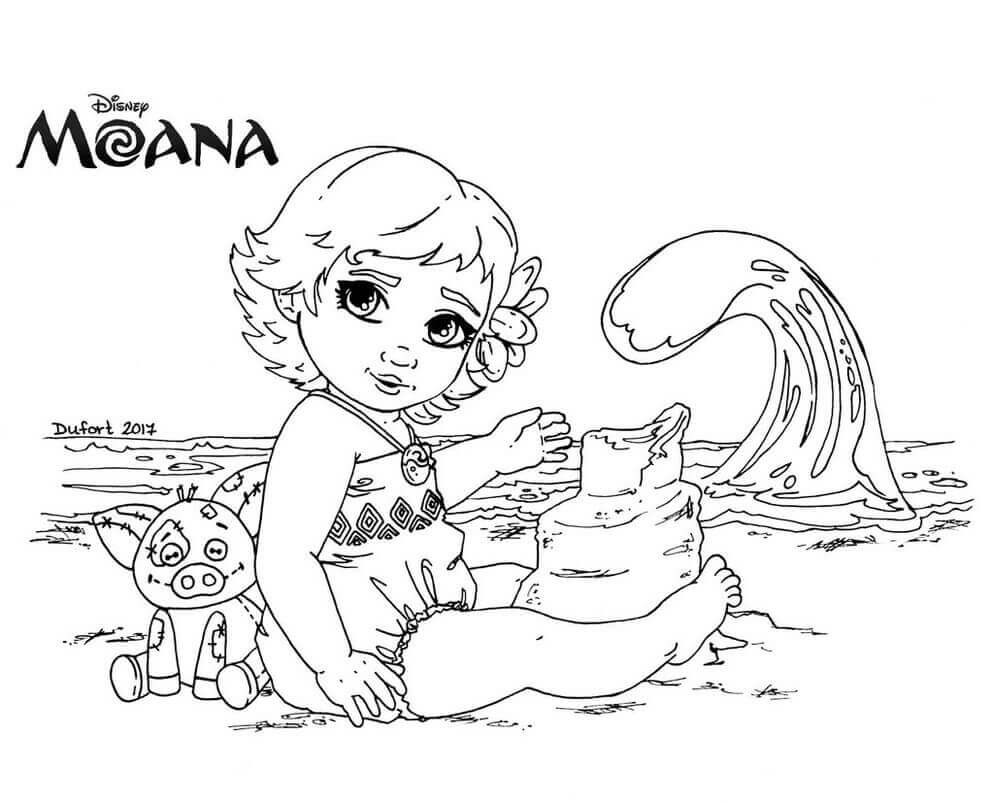 Printable Moana Coloring Pages
 35 Printable Moana Coloring Pages