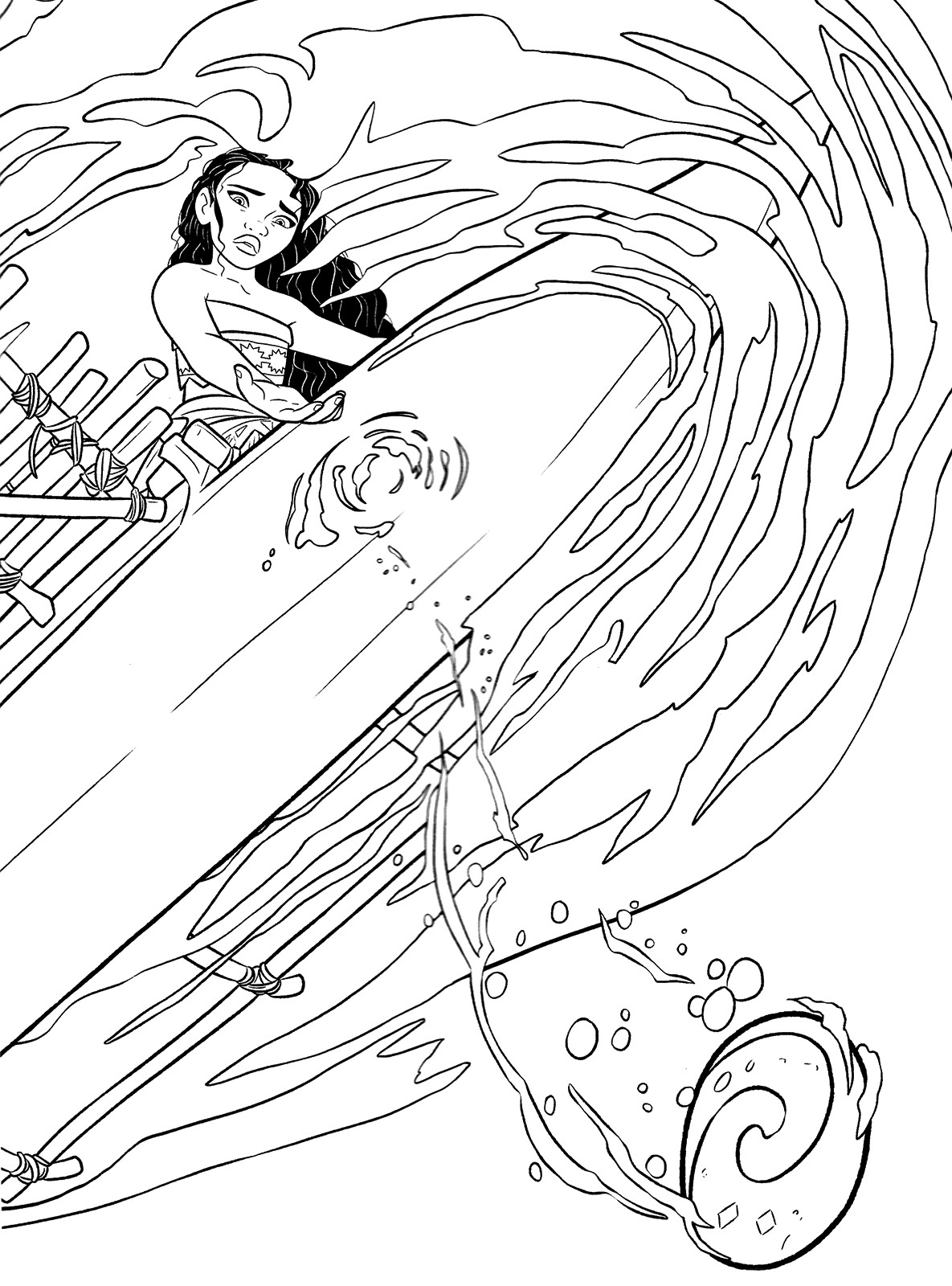 Printable Moana Coloring Pages
 Moana Coloring Pages Best Coloring Pages For Kids