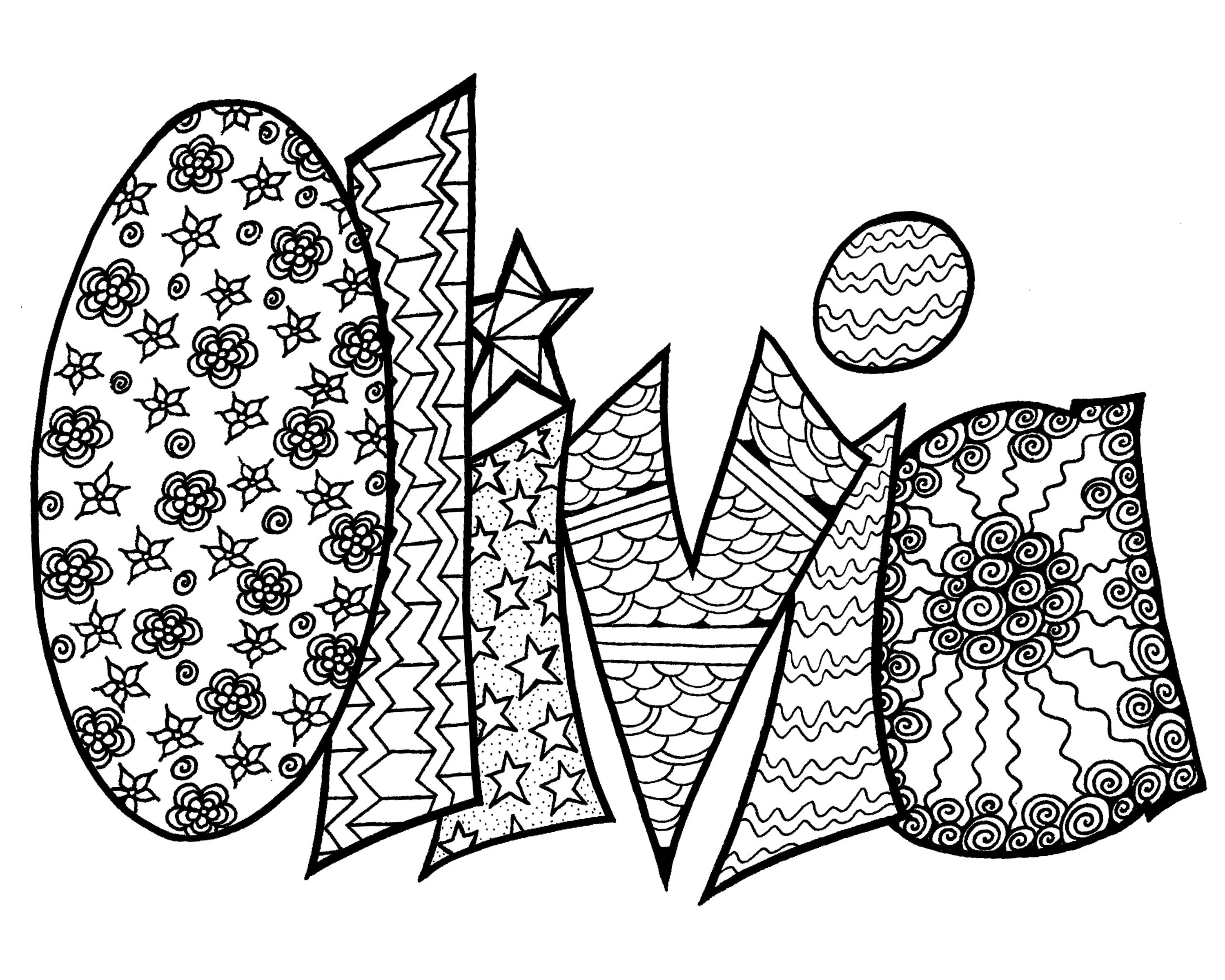 Printable Name Coloring Pages
 Name Tag Coloring Pages at GetColorings