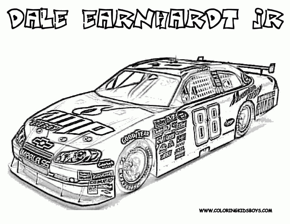 Printable Nascar Coloring Pages For Boys
 Get This Nascar Coloring Pages Printable for Boys