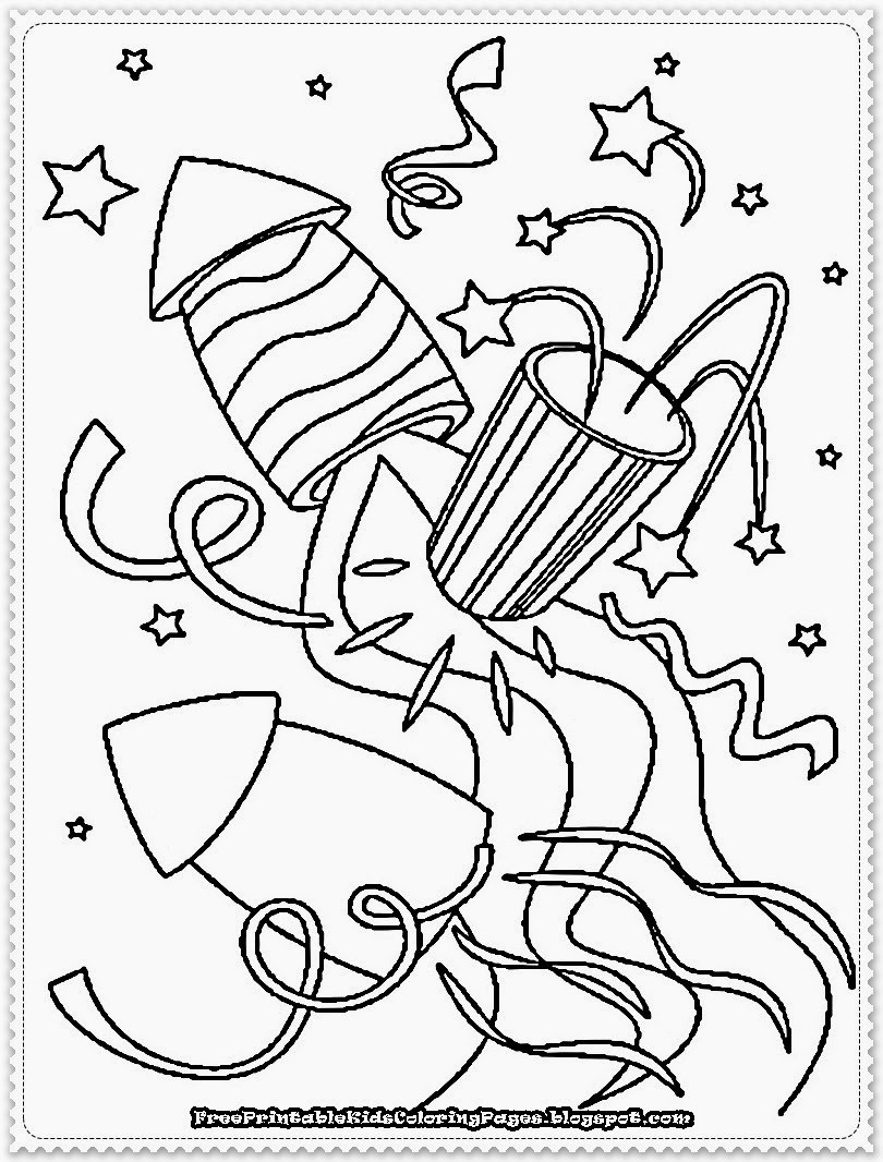 Printable New Year Coloring Pages
 New Year Printable Coloring Pages Free Printable Kids