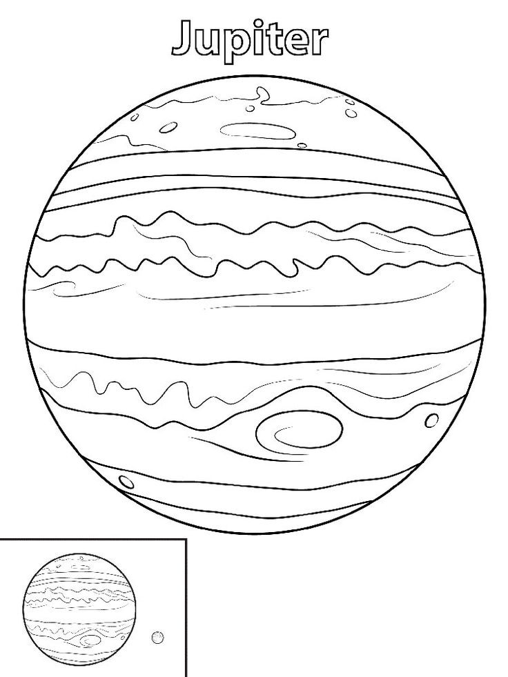 Printable Planet Coloring Pages
 7 best planetas images on Pinterest