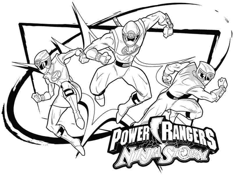 Printable Power Rangers Coloring Pages
 Printable Coloring Sheets Power Rangers For Girls & Boys