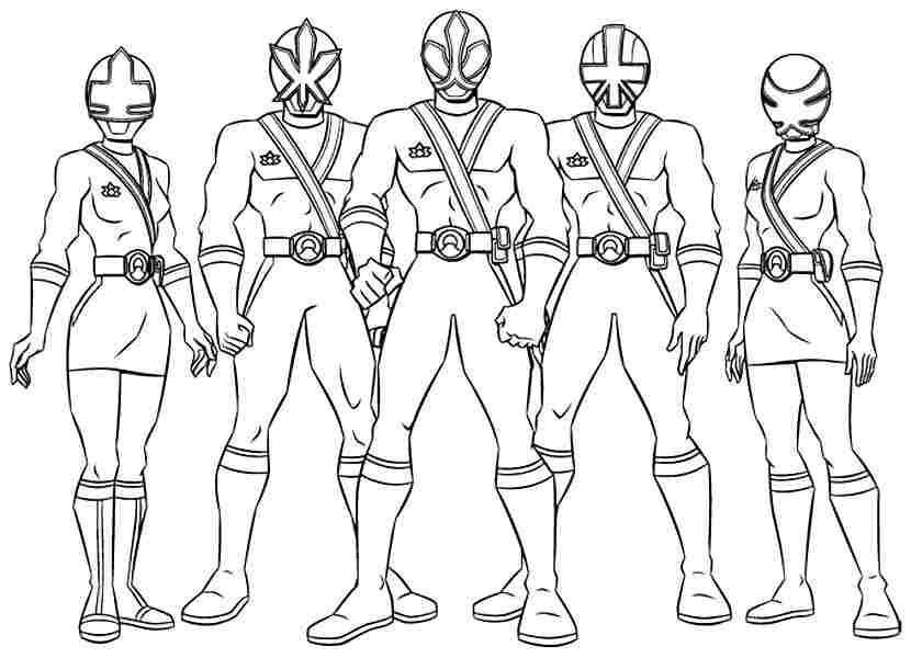 Printable Power Rangers Coloring Pages
 Megaforce Power Rangers Coloring Pages Printable