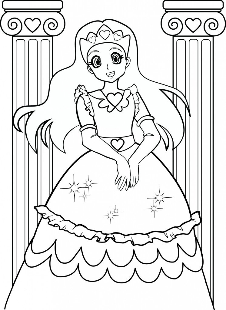 Printable Princess Coloring Pages For Girls
 American Girl Printable Coloring Pages Coloring Home