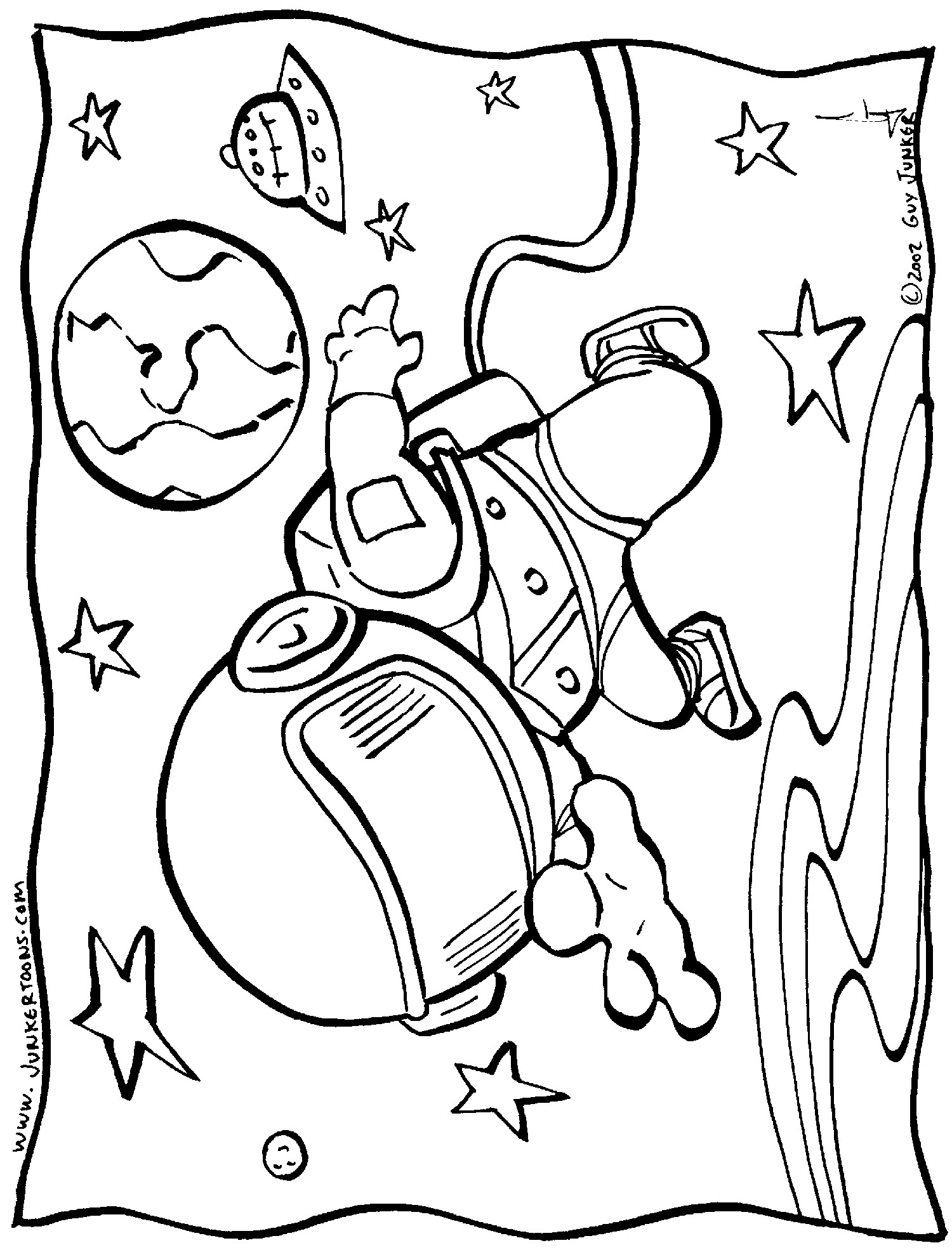 Printable Space Coloring Pages
 space coloring page Space Coloring Page 2669