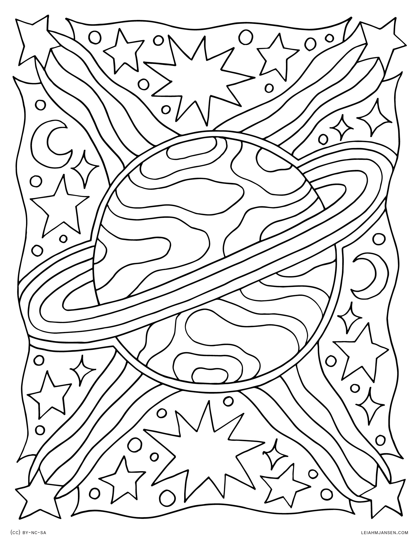 Printable Space Coloring Pages
 Coloring Pages