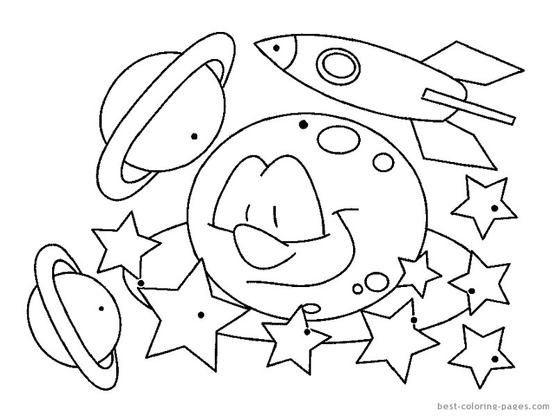 Printable Space Coloring Pages
 Printable Space Coloring Pages AZ Coloring Pages