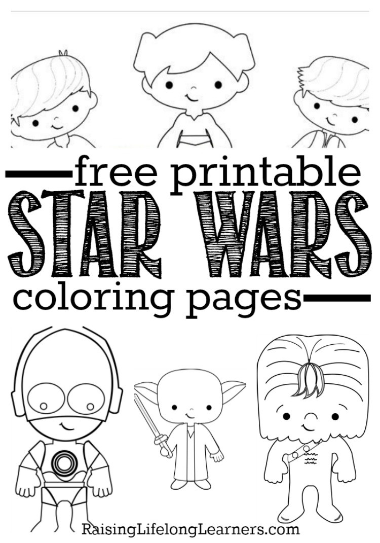 Printable Star Wars Coloring Pages
 Free Printable Star Wars Coloring Pages for Star Wars Fans