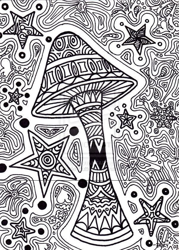 Printable Trippy Coloring Pages
 Coloring Pages Trippy Coloring Home