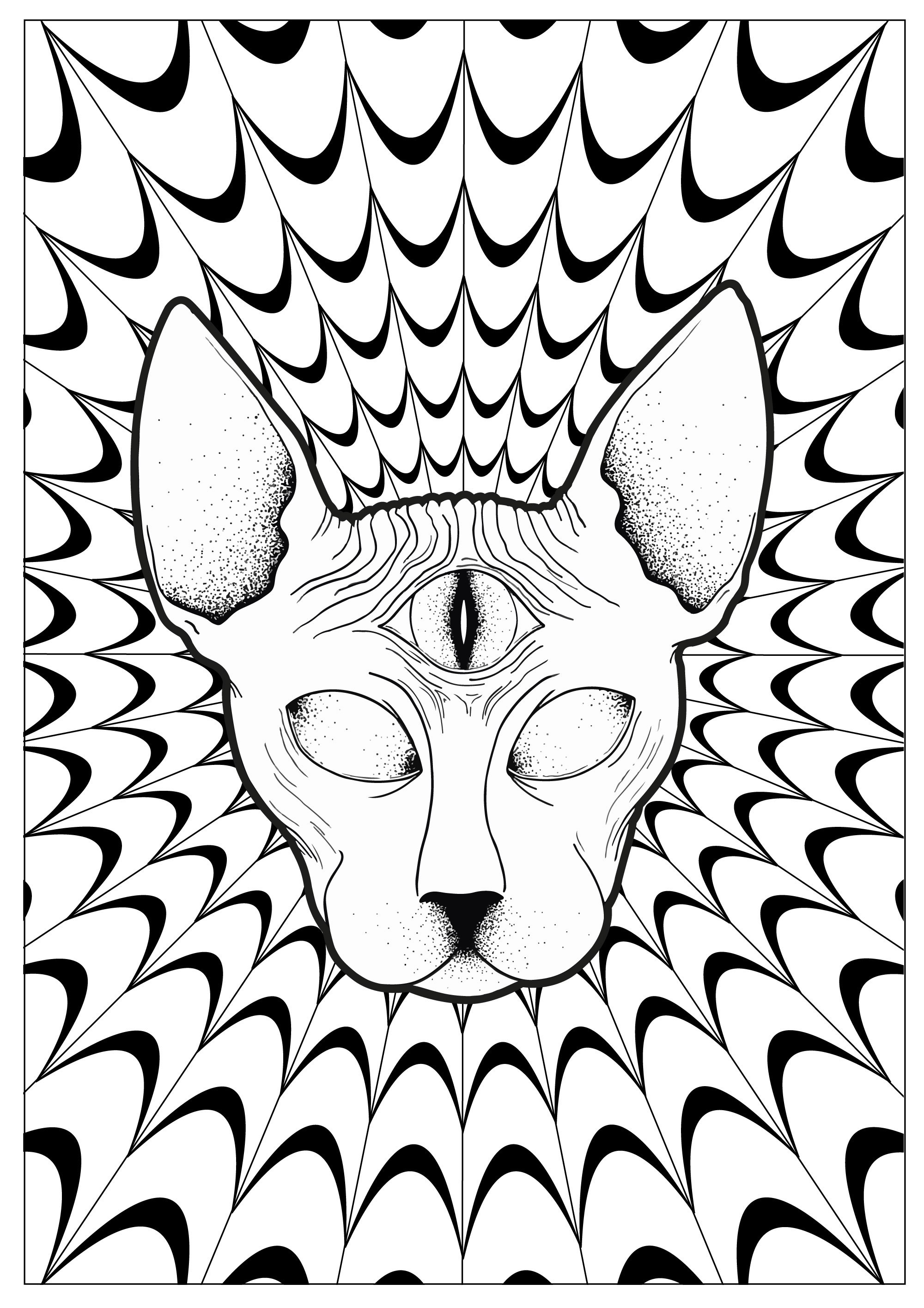 Printable Trippy Coloring Pages
 Coloring Pages Tumblr