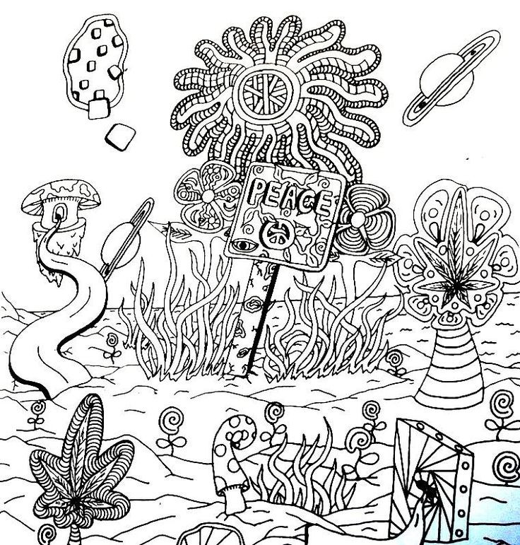 Printable Trippy Coloring Pages
 Trippy Coloring Pages Printable
