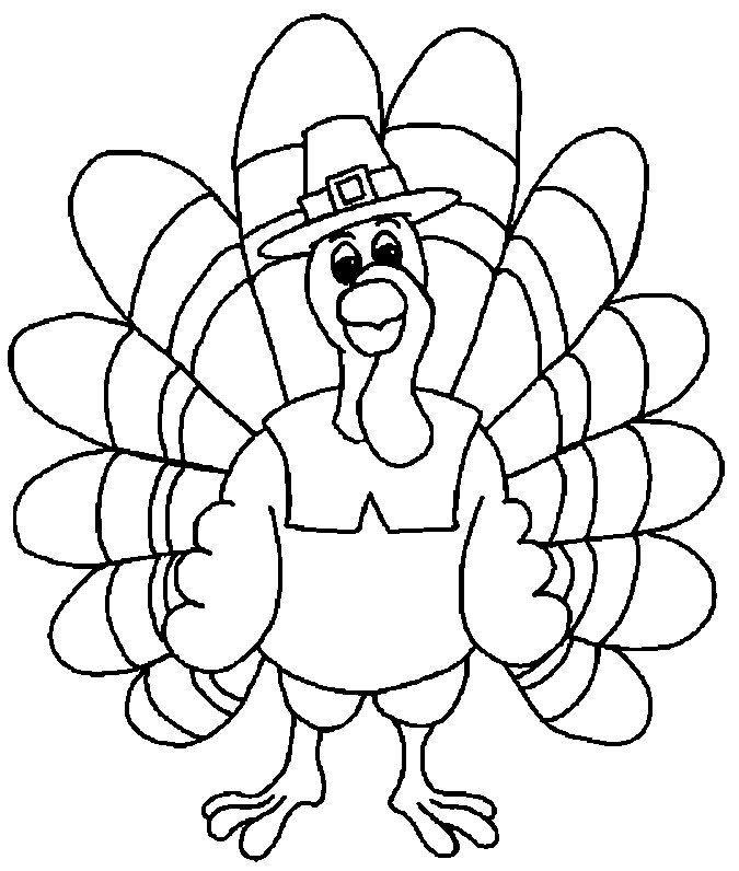 Printable Turkeys Coloring Pages
 Free Printable Thanksgiving Coloring Pages For Kids
