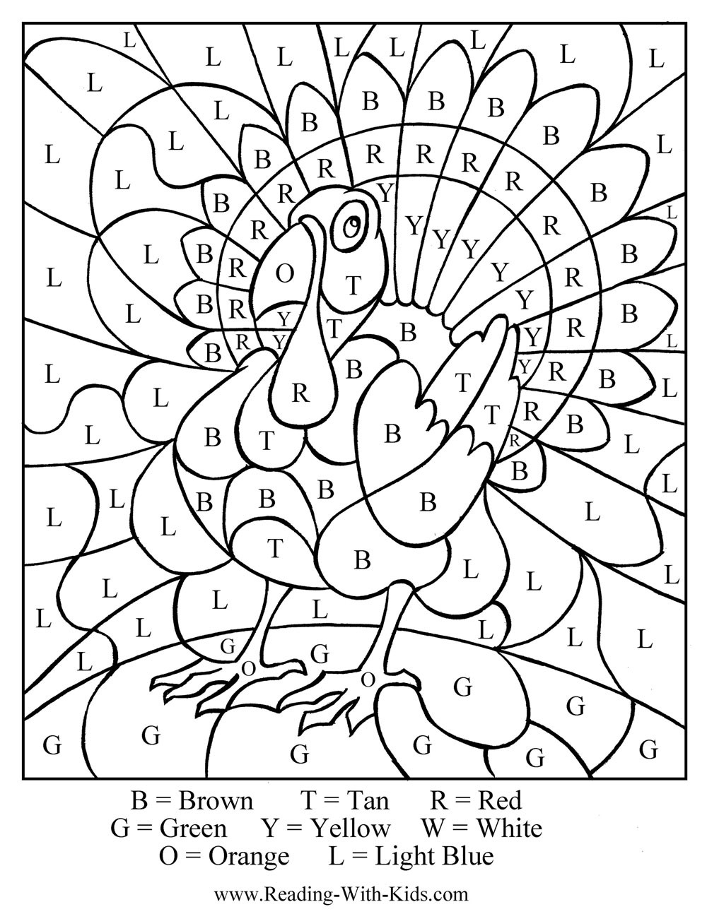 Printable Turkeys Coloring Pages
 Thanksgiving Coloring Pages