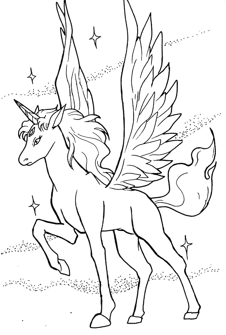 Printable Unicorn Coloring Pages Boys
 Pin on Colorings